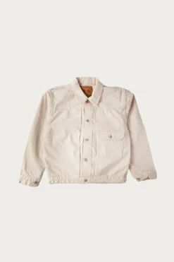 Coats, Jackets, And Vests<Fullcount 2107EC - Type 1 Denim Jacket - Ecru