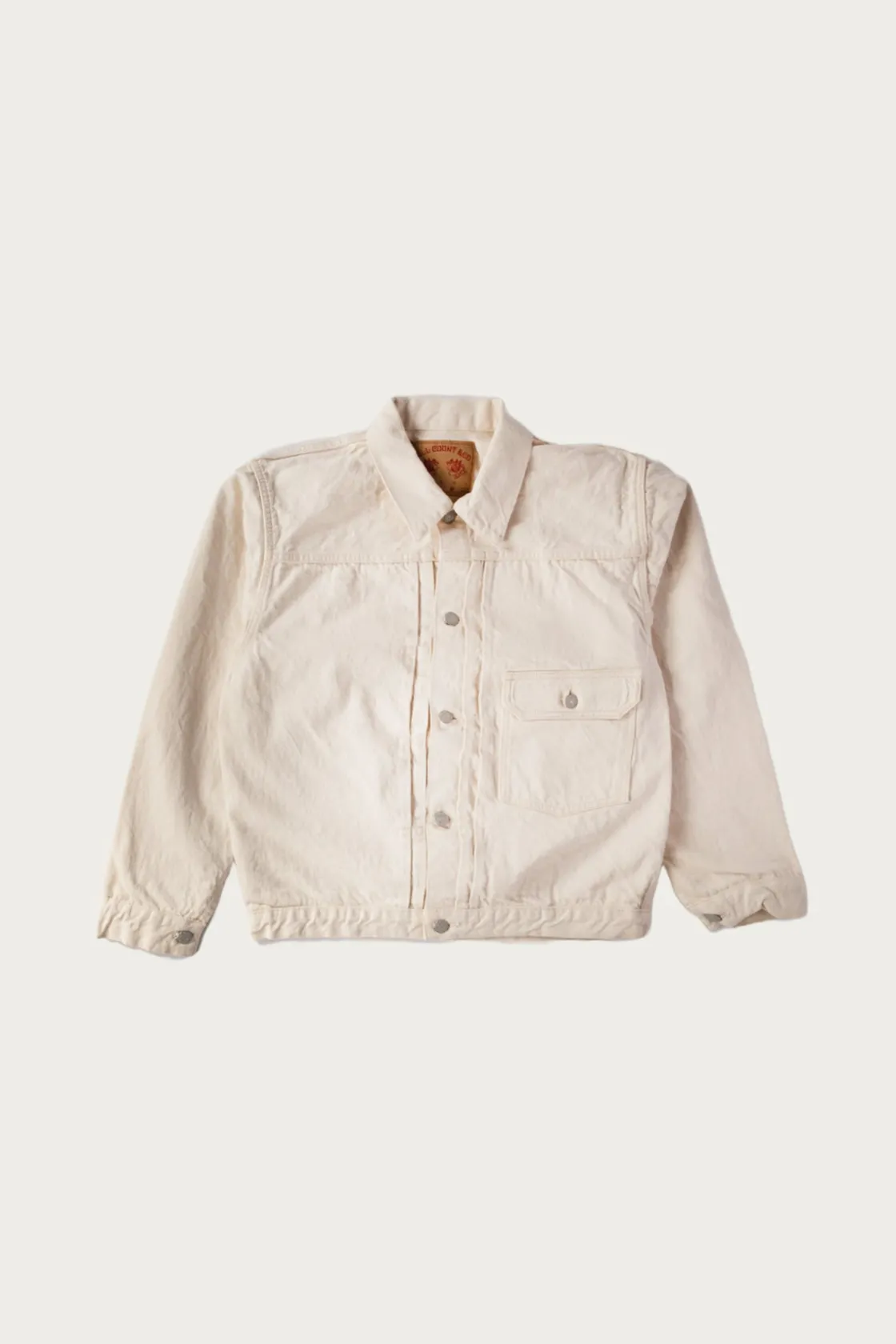 Coats, Jackets, And Vests<Fullcount 2107EC - Type 1 Denim Jacket - Ecru