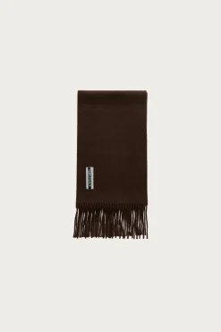 Accessories<Our Legacy Estate Scarf - Espresso Double Wool