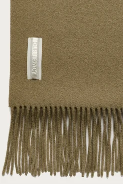 Accessories<Our Legacy Estate Scarf - Olive Double Wool