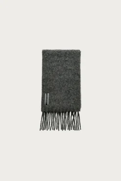 Accessories<Our Legacy Estate Scarf - Phantom Fuzzy Alpaca