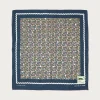 Accessories<Kapital Fastcolor Selvedge Bandanna (SKULL & FLOWER) - Navy
