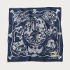 Accessories<Kapital Fastcolor Selvedge Bandana YOBAI - Navy