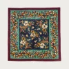 Accessories<Kapital Fastcolor Selvedge Bandanna (NADESHIKO-Champetre) - Burgundy