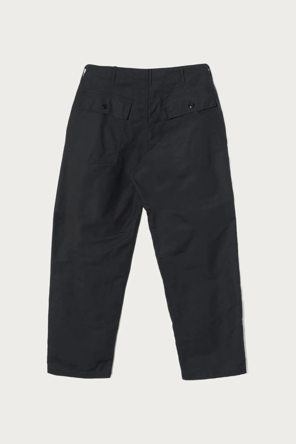 Pants<Engineered Garments Fatigue Pant - Black Cotton Double Cloth