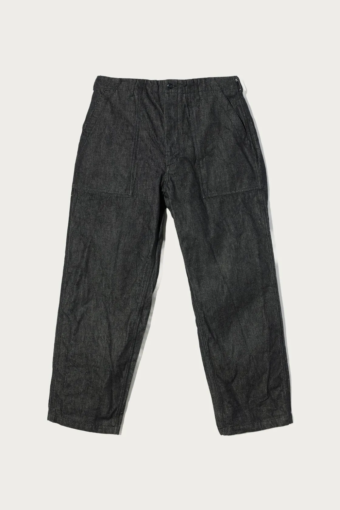 Pants<Engineered Garments Fatigue Pant - Black 14oz Cone Denim