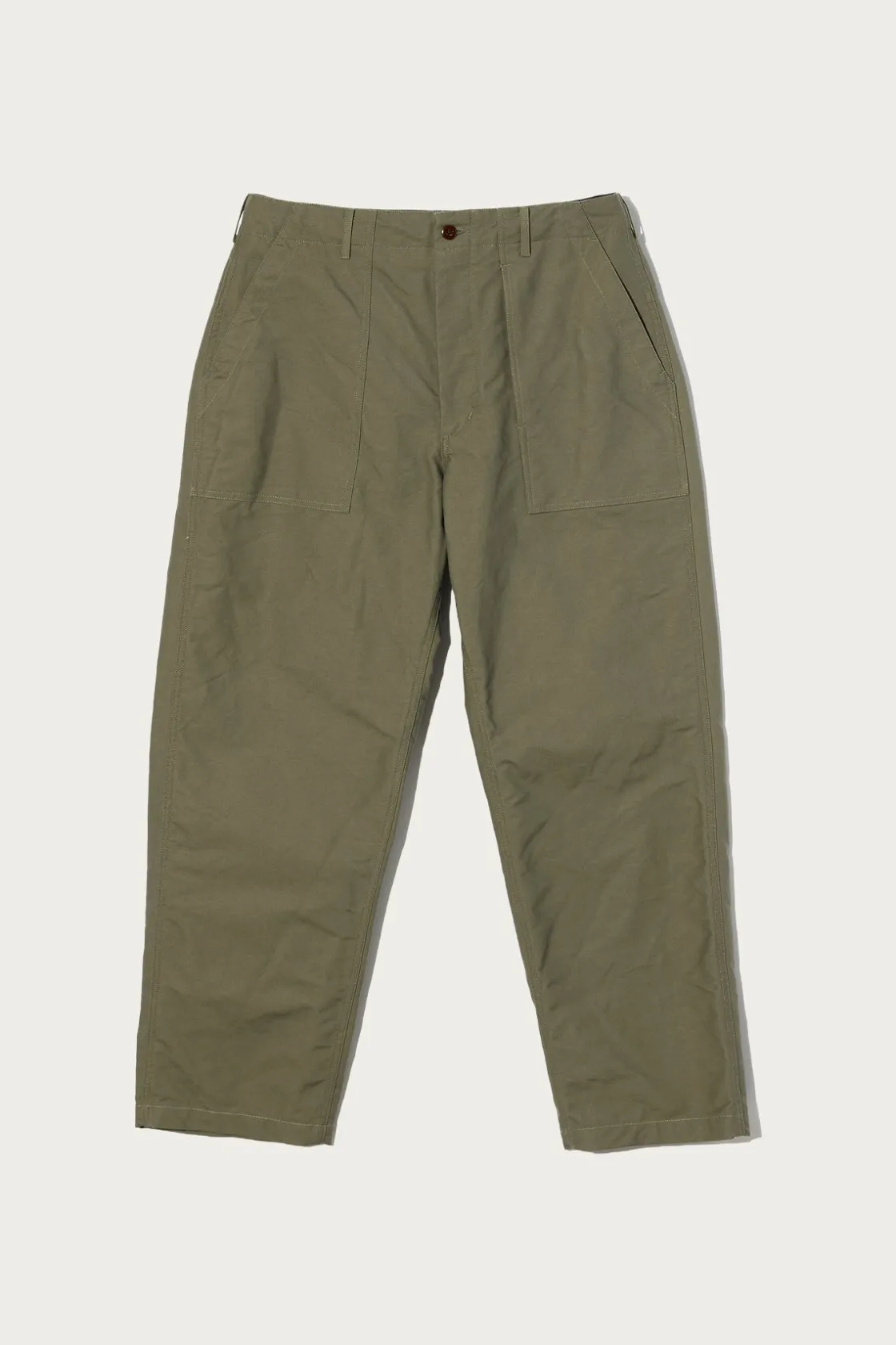 Pants<Engineered Garments Fatigue Pant - Olive Cotton Double Cloth