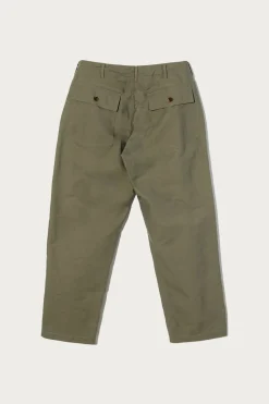 Pants<Engineered Garments Fatigue Pant - Olive Cotton Double Cloth