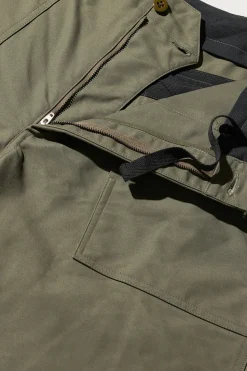 Pants<Engineered Garments Fatigue Pant - Olive Cotton Double Cloth