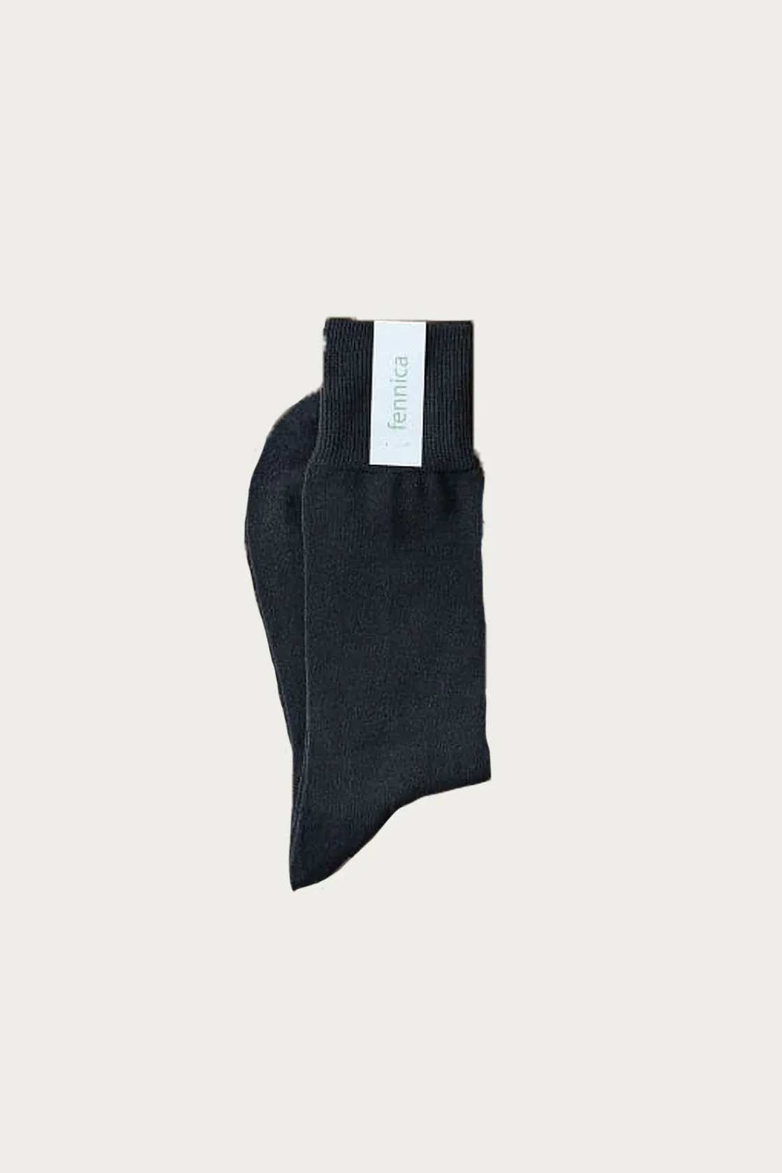 Accessories<Beams Japan fennica Paper Mix Socks - Charcoal Grey