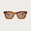 Eyewear|Accessories<Native Sons Eyewear Fitz - Red Earth/Chocolate Brown