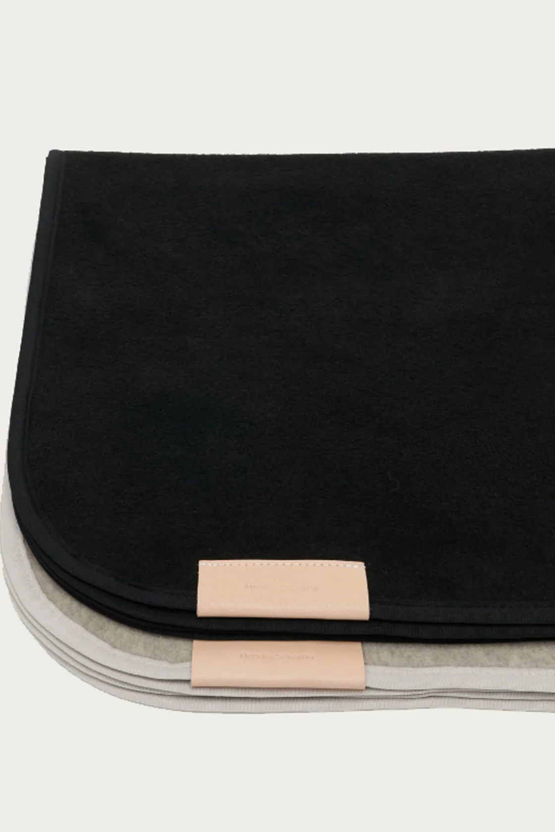 Homegoods<Hender Scheme Fleece Blanket L - Black