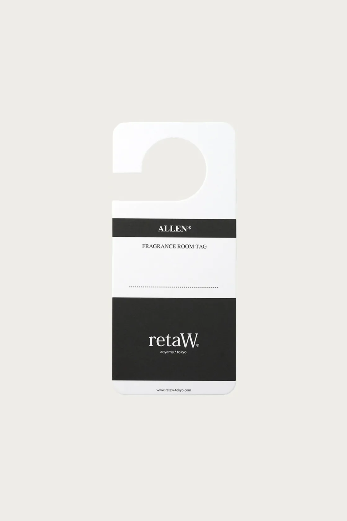 Homegoods<retaW Fragrance Room Tag - Allen