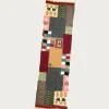 Accessories<Kapital Fulling Wool Scarf VILLAGE GABBEH - Red