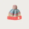 Accessories<Kapital 3G Wool Cable Knit Cap - Flash Pink