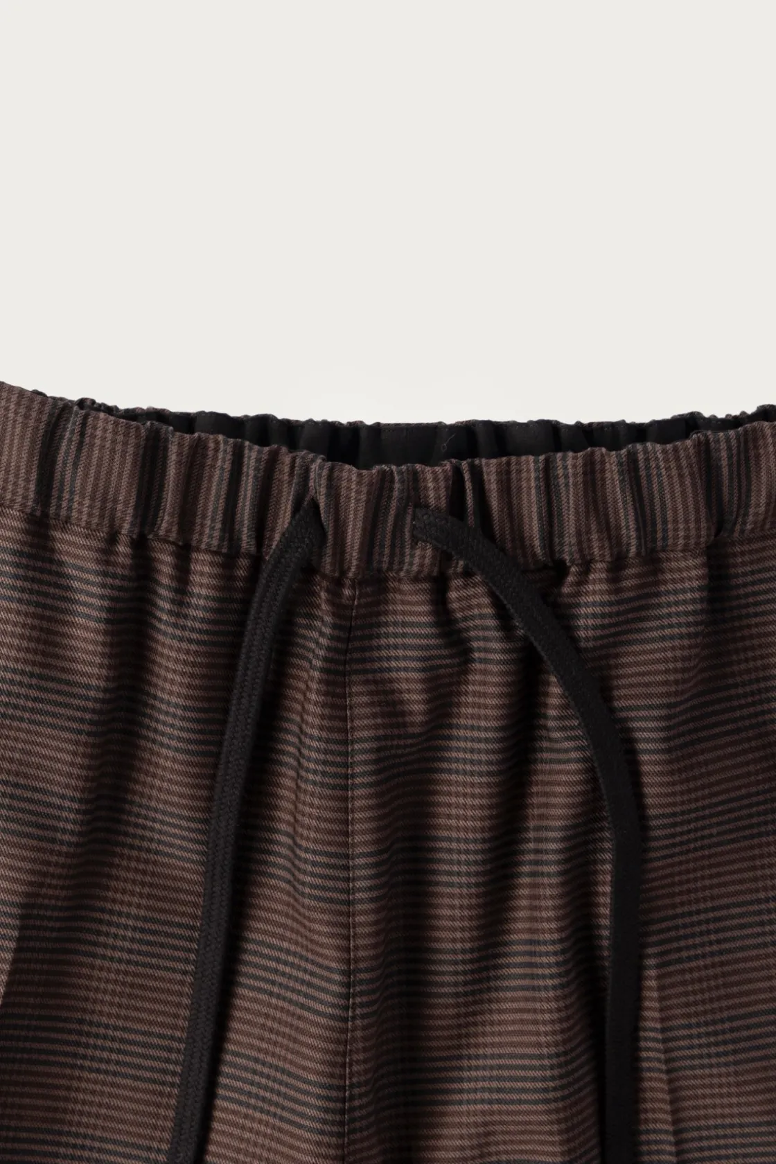 Pants<MM6 Maison Margiela Glen Plaid Easy Trousers - Brown/Black