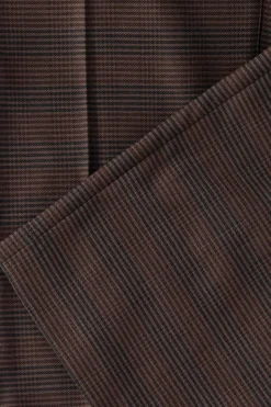 Pants<MM6 Maison Margiela Glen Plaid Easy Trousers - Brown/Black
