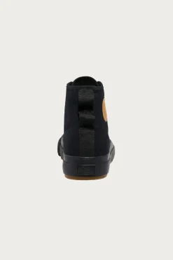 Footwear<P.F. Flyers Grounder Hi - Black/Black