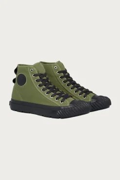 Footwear<P.F. Flyers Grounder Hi - Olive Green
