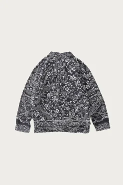 Coats, Jackets, And Vests<Niceness Gyan Bandana Trucker Jacket - Black