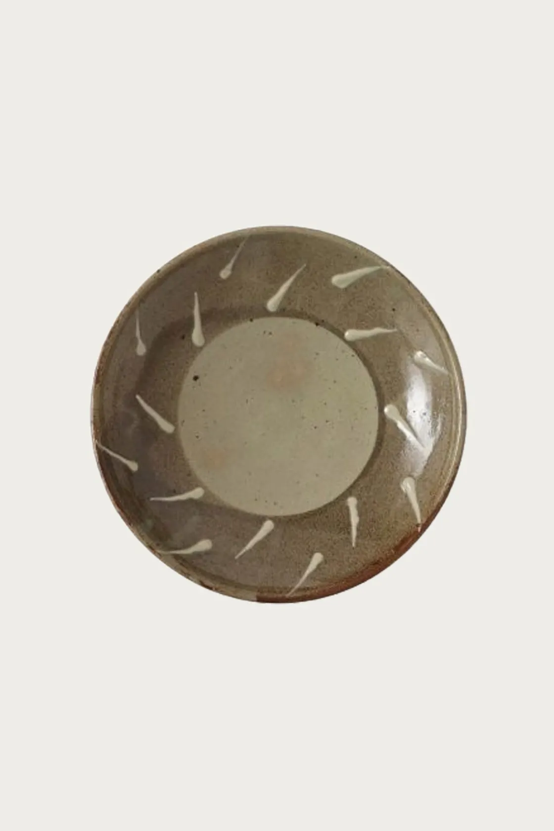 Homegoods<Beams Japan Hamadagama Medium Round Plate - Grey