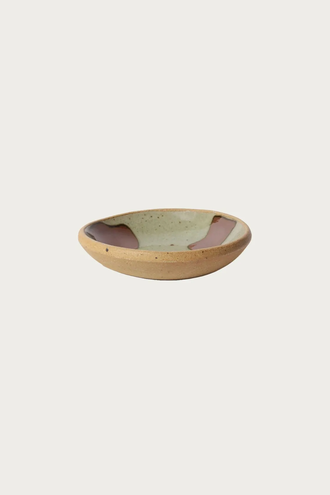 Homegoods<Beams Japan Hamadagama Round Plate - White/Brown