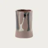 Homegoods<Beams Japan Hamadagama Vase Small - Black Line