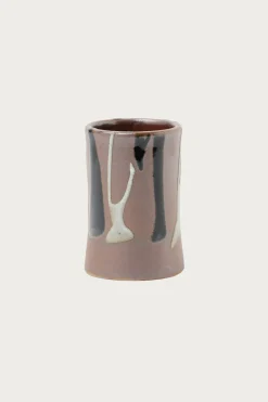 Homegoods<Beams Japan Hamadagama Vase Small - Black Line