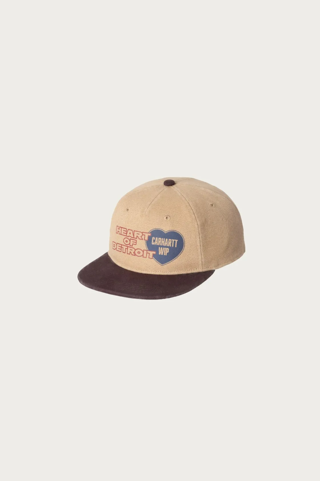 Accessories<Carhartt Work In Progress Heart of Detroit Arcan Cap - Dusty Hamilton Brown