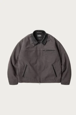 Coats, Jackets, And Vests<FrizmWORKS Heavy Canvas Destroyed Work Jacket - Mud