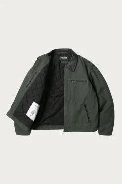 Coats, Jackets, And Vests<FrizmWORKS Heavy Canvas Destroyed Work Jacket - Olive