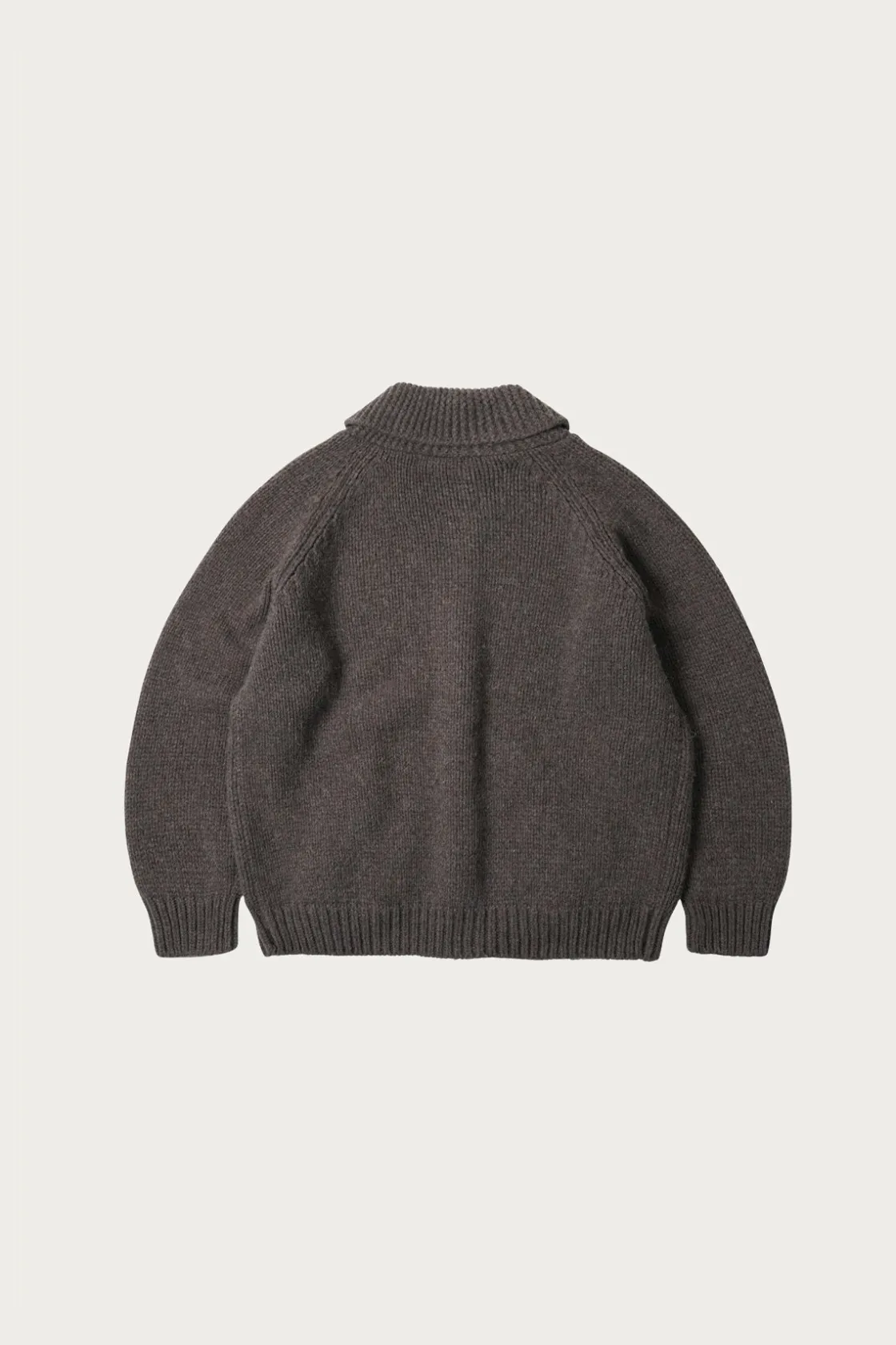 Sweaters<FrizmWORKS Heavy Cowichan Zipup Cardigan - Sephia