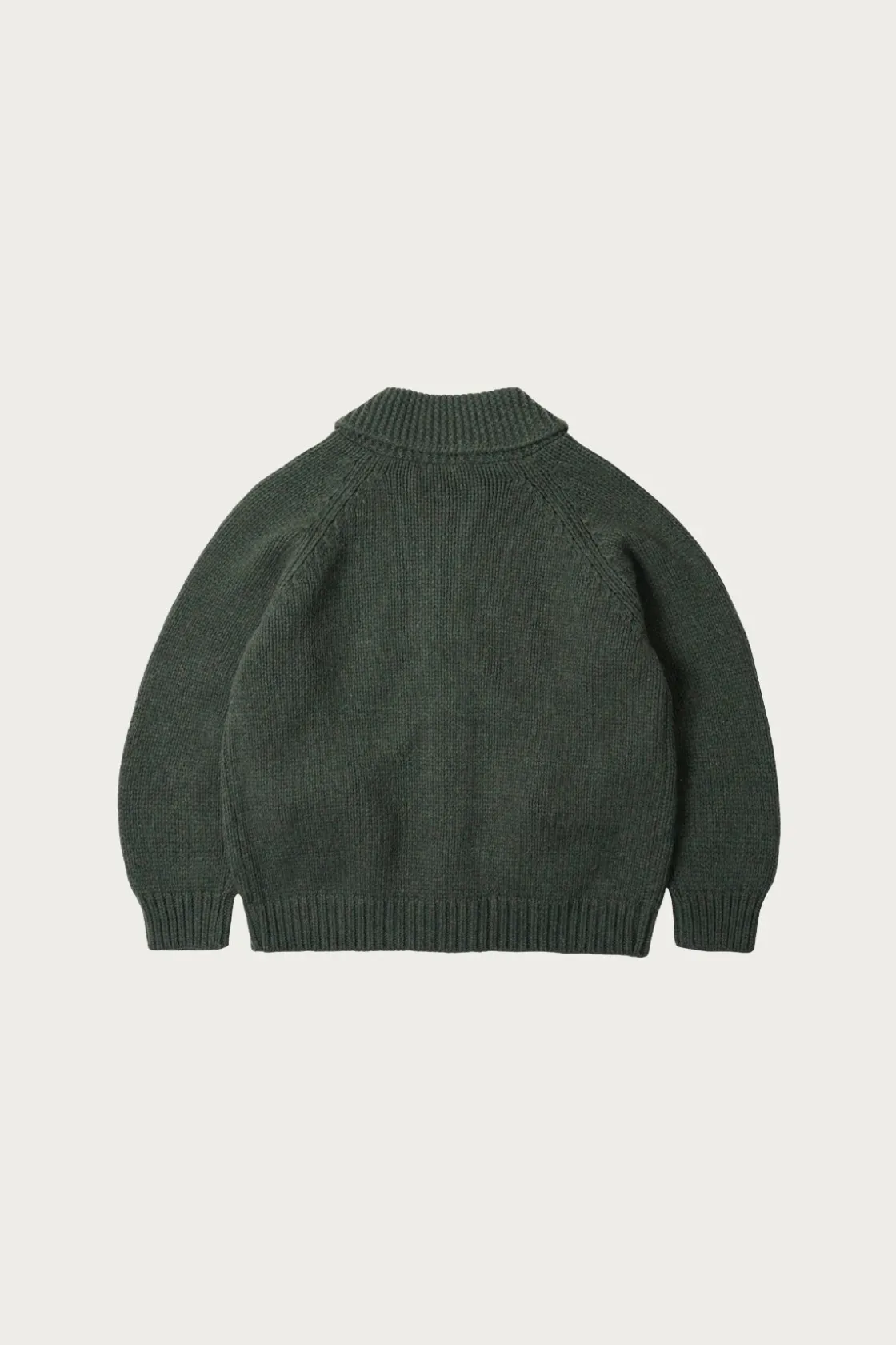 Sweaters<FrizmWORKS Heavy Cowichan Zipup Cardigan - Forest Green