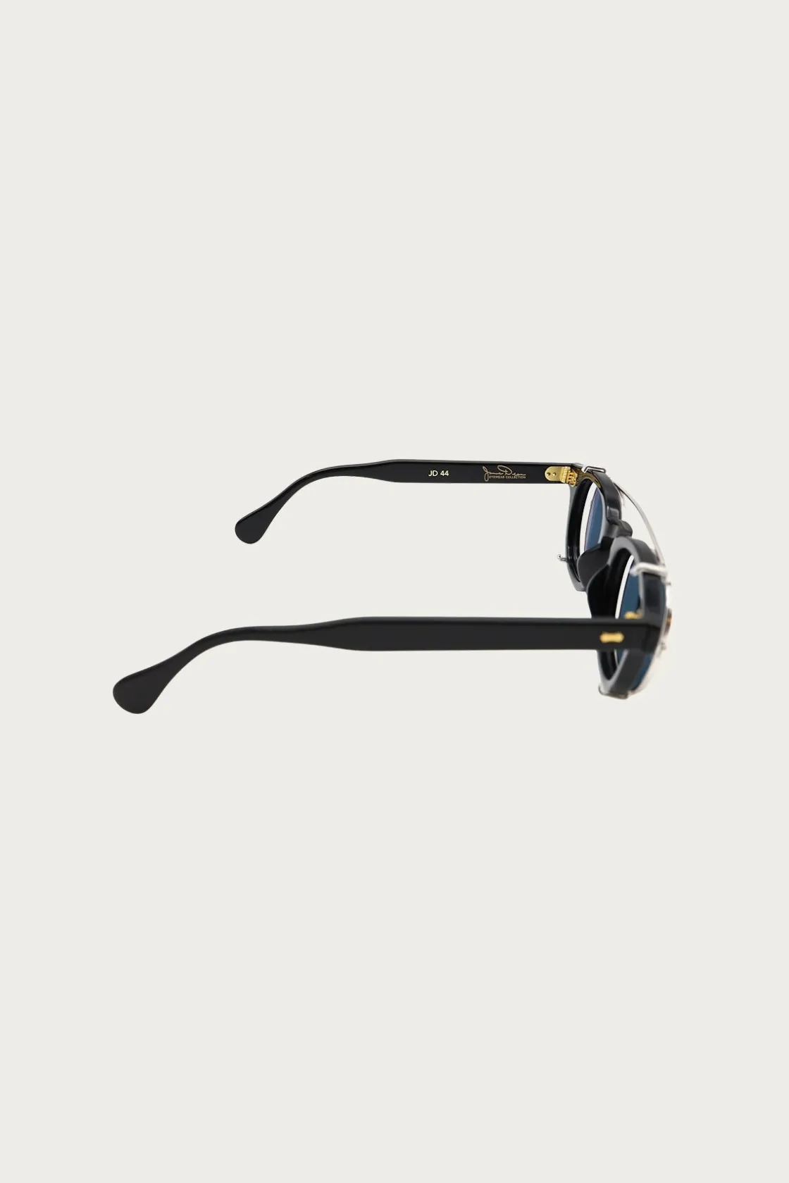 Eyewear|Accessories<Shady Character Eyewear James Dean Clip Set - Arnie - Black/Blue Clip