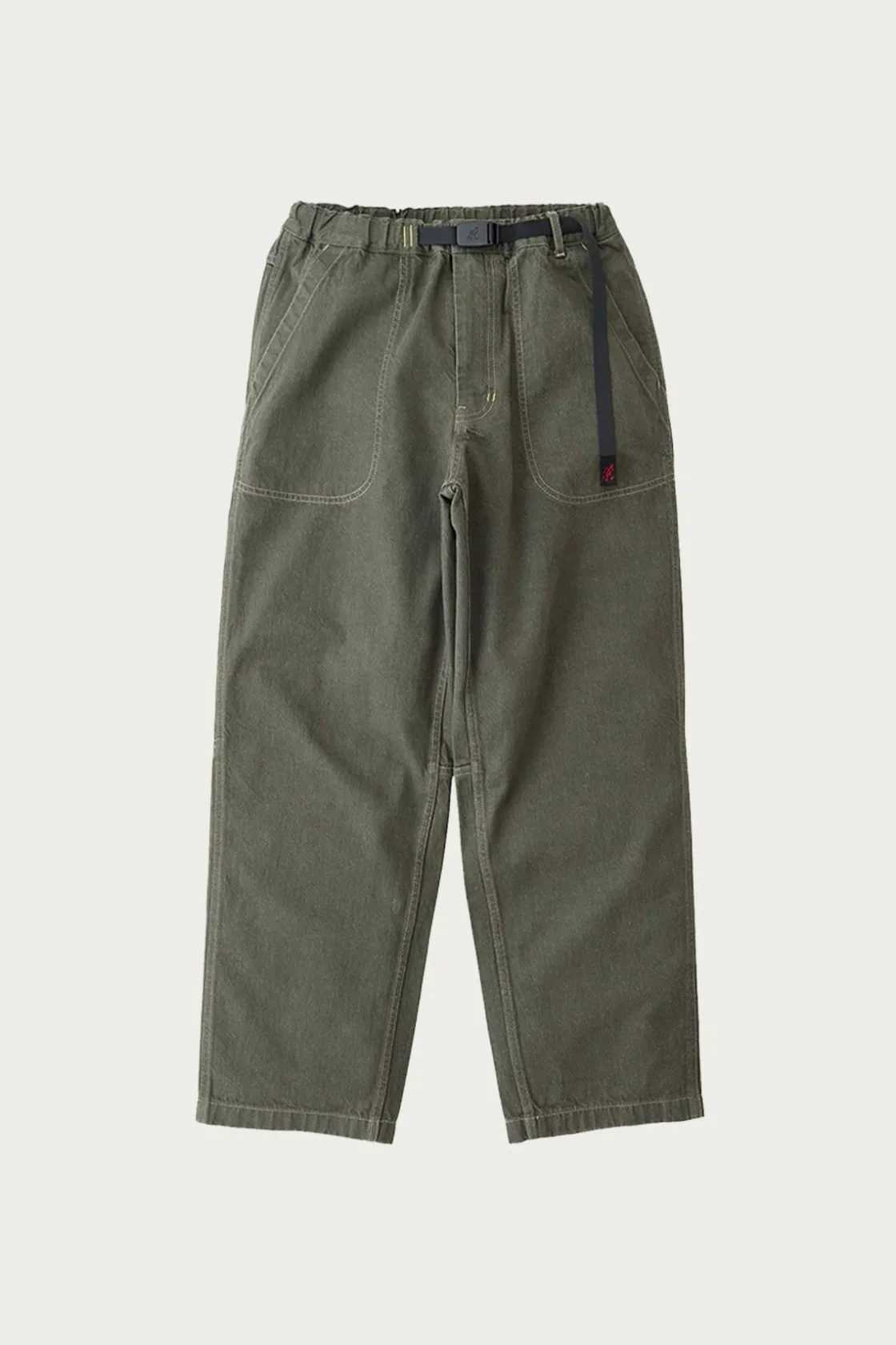 Pants<Gramicci Japanese Slub Denim Pant - Dark Sage