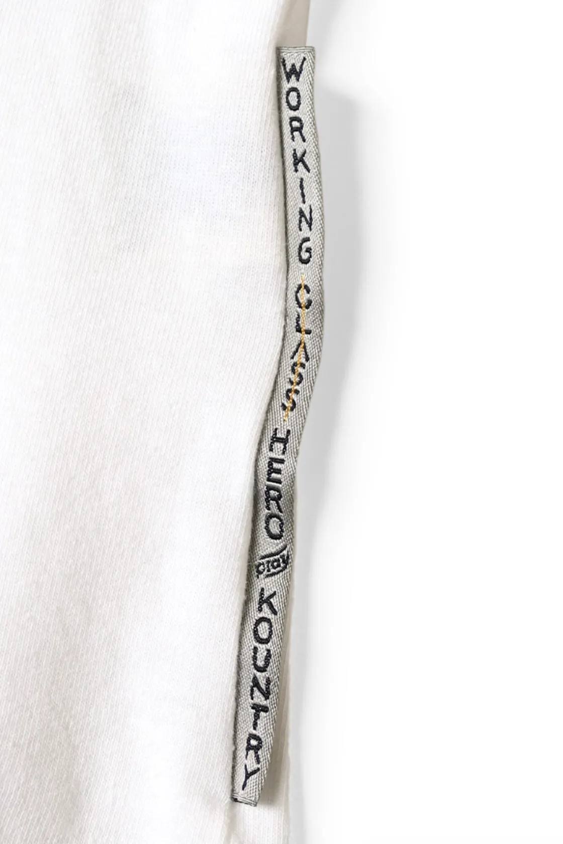 Tees And Sweats<Kapital 20/-Jersey RINGER T (LIFE KAPRICCIO ROAD SIGN PAINTER) - White