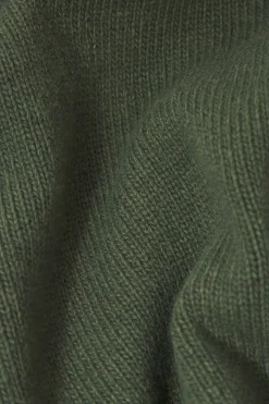 Sweaters<Stone Island Lambswool Cardigan - Military Green