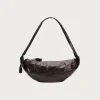 Accessories<Lemaire Large Soft Croissant - Dark Chocolate