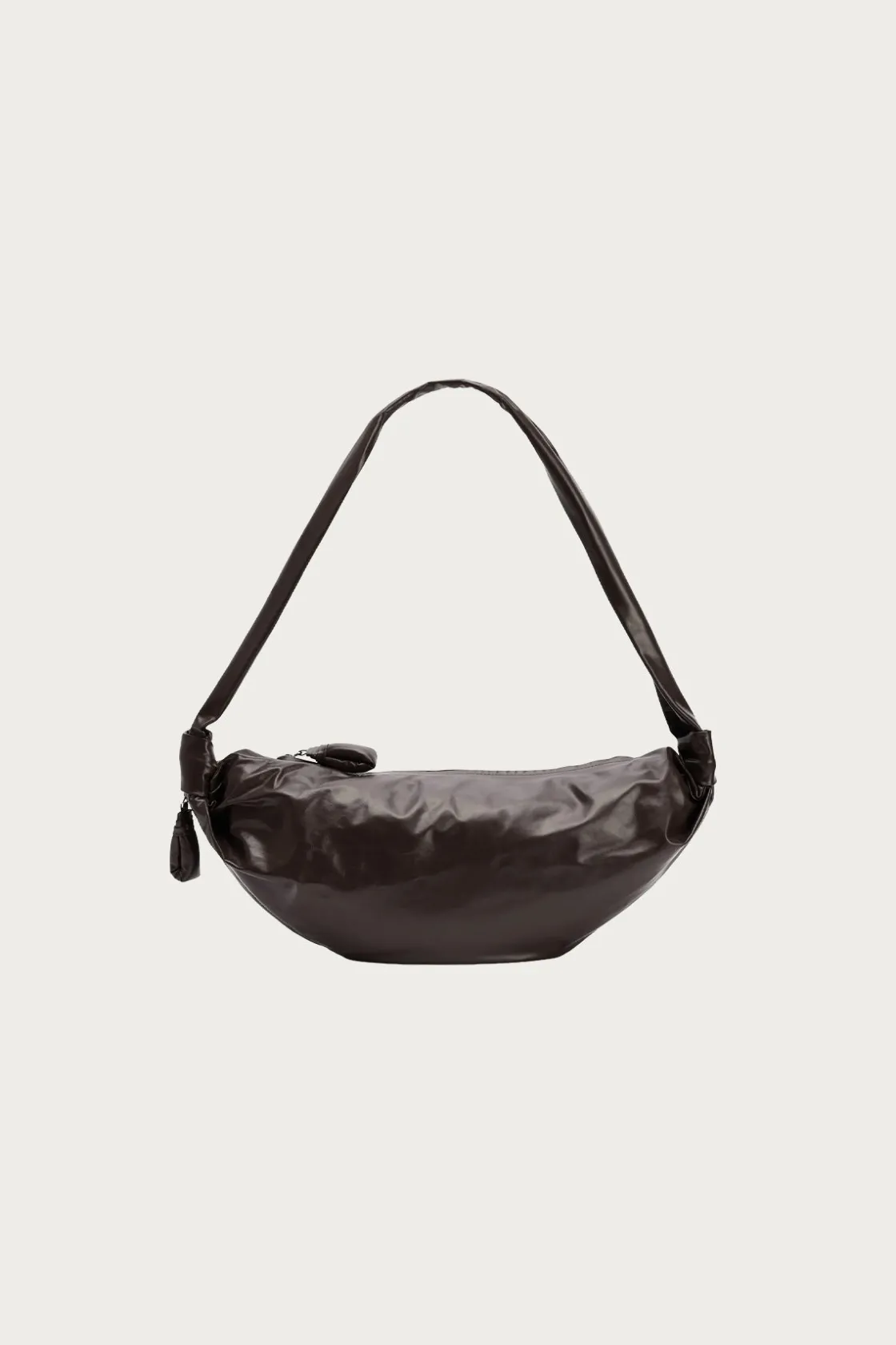 Accessories<Lemaire Large Soft Croissant - Dark Chocolate