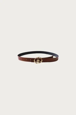 Accessories<Kapital Leather DD Buckle Belt - Brown