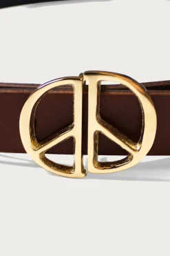 Accessories<Kapital Leather DD Buckle Belt - Brown