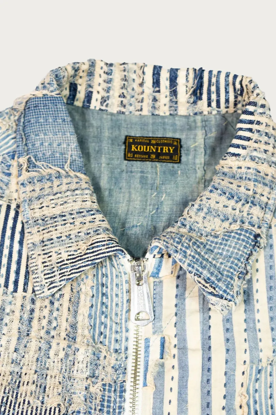 Coats, Jackets, And Vests<Kapital LIBERTY-BORO ZIP UP Blouson - Hickory