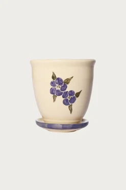 Homegoods<Danny D's Mud Shop Lilac Flower Planter