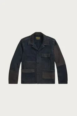 Coats, Jackets, And Vests<RRL Limited-Edition Indigo Patchwork Jacket - Indigo