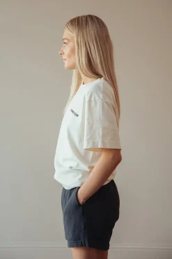 Tees And Sweats<Canoe Club Collaborations Logo Tee - Parchment