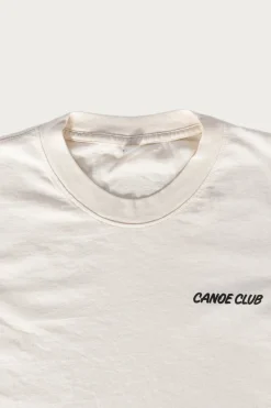 Tees And Sweats<Canoe Club Collaborations Logo Tee - Parchment