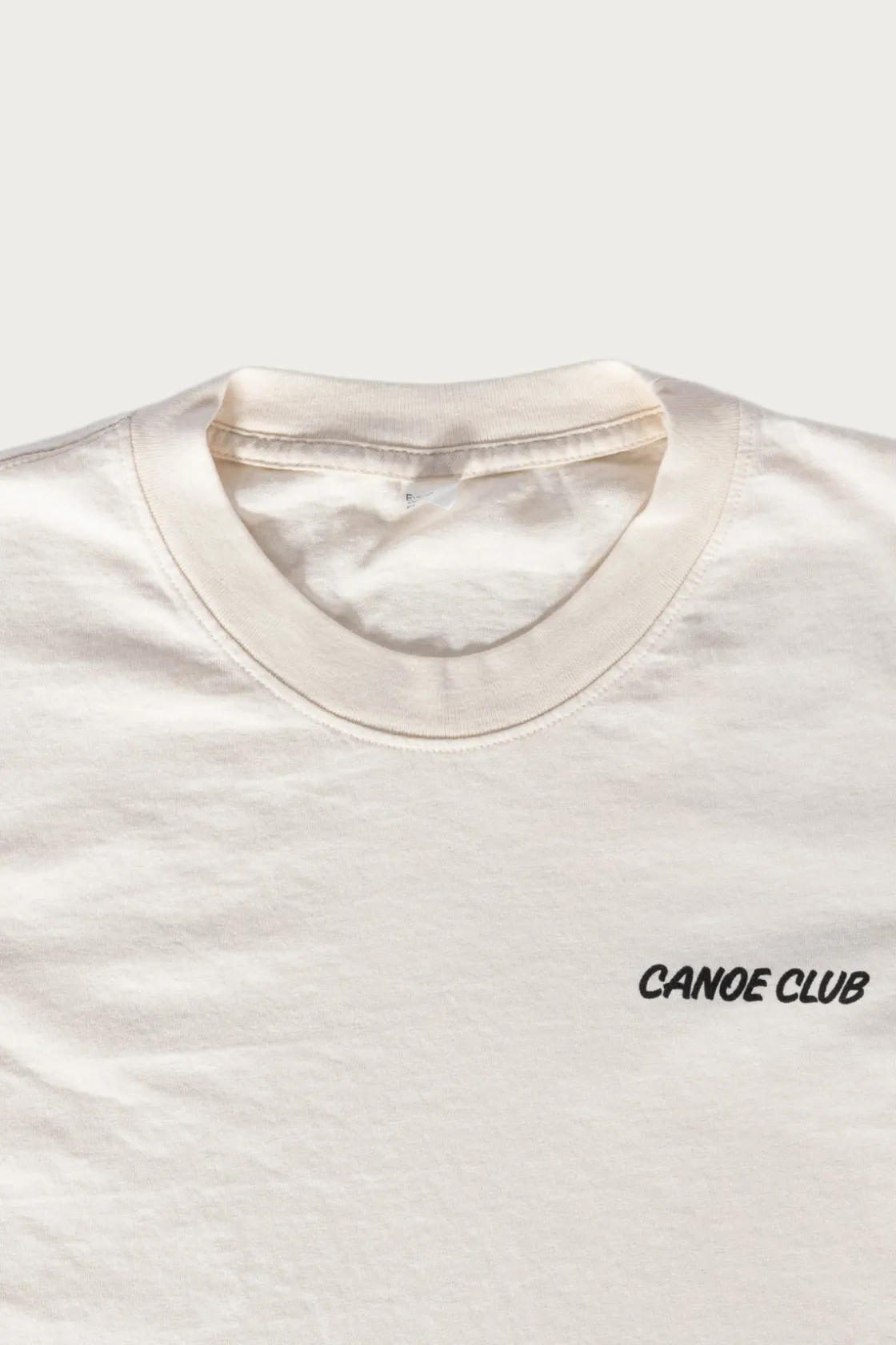 Tees And Sweats<Canoe Club Collaborations Logo Tee - Parchment