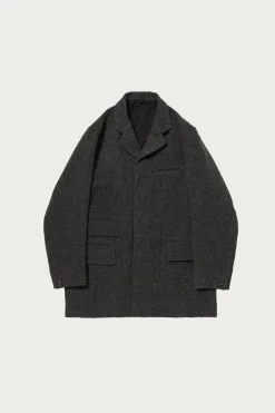 Coats, Jackets, And Vests<Taiga Takahashi Lot. 405 Atelier Coat - Sumi Dyed Black