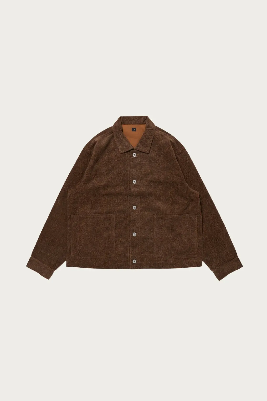 Coats, Jackets, And Vests<Taiga Takahashi Lot. 303 Coverall Jacket - Melange Brown
