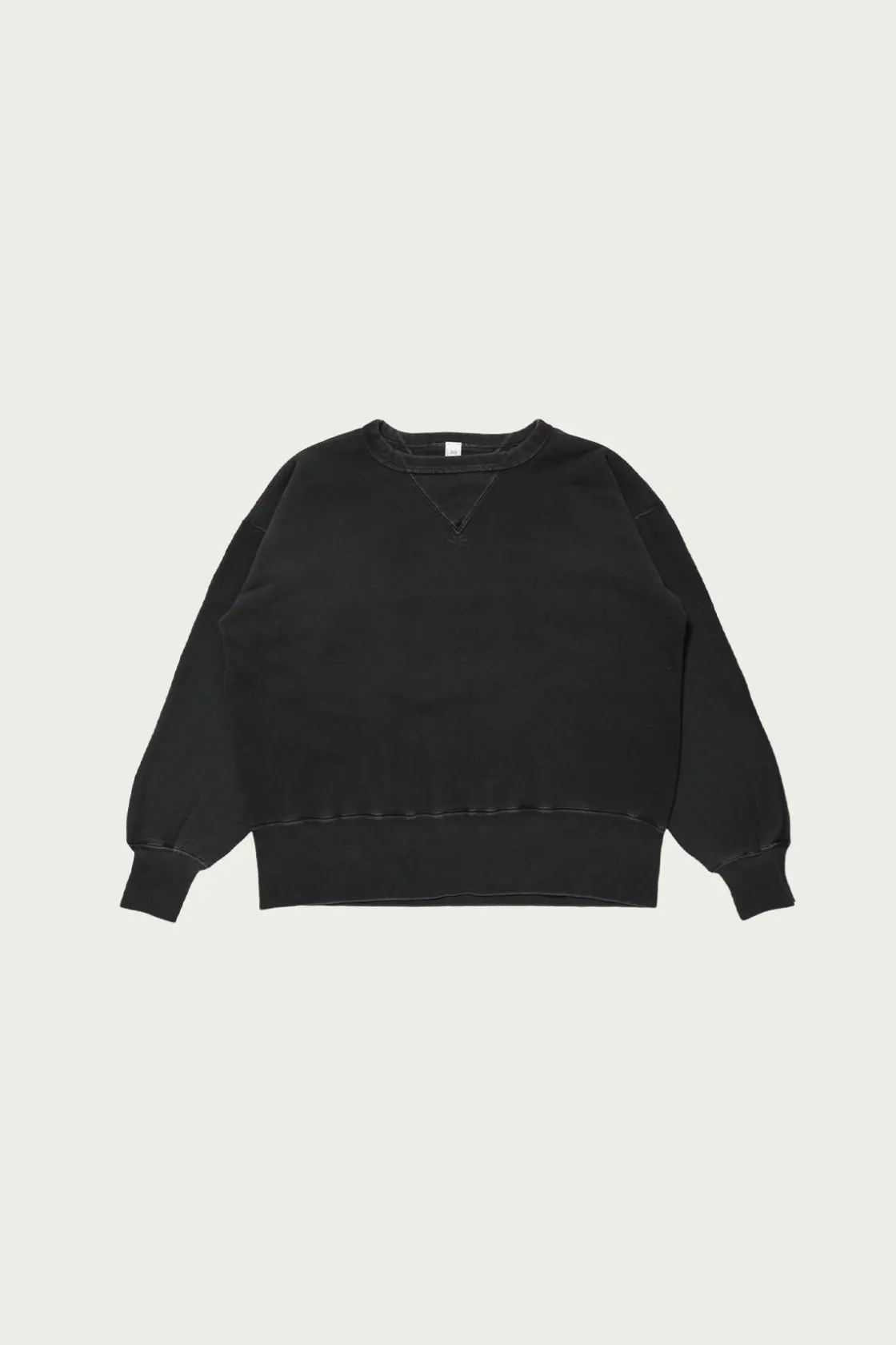 Sweaters<Taiga Takahashi Lot. 603 Sweatshirt - Sumi Dyed Black